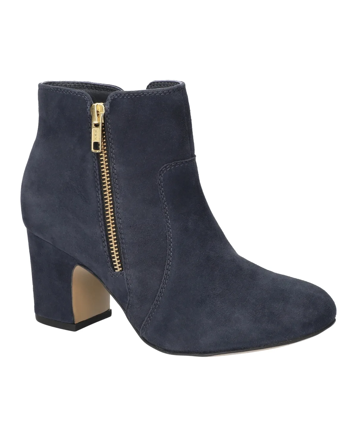 Port Round Toe Ankle Boots - Suede Leather by Bella Vita