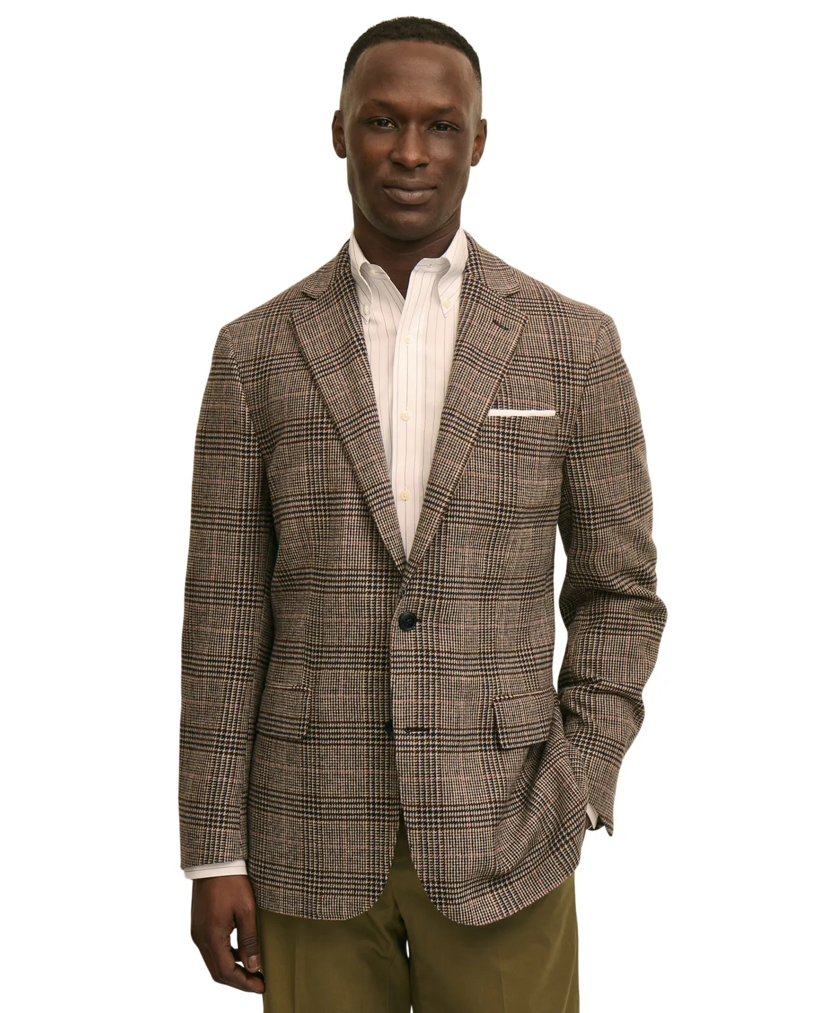 B by Brooks Brothers Classic-Fit Long-Sleeve Sport Coat