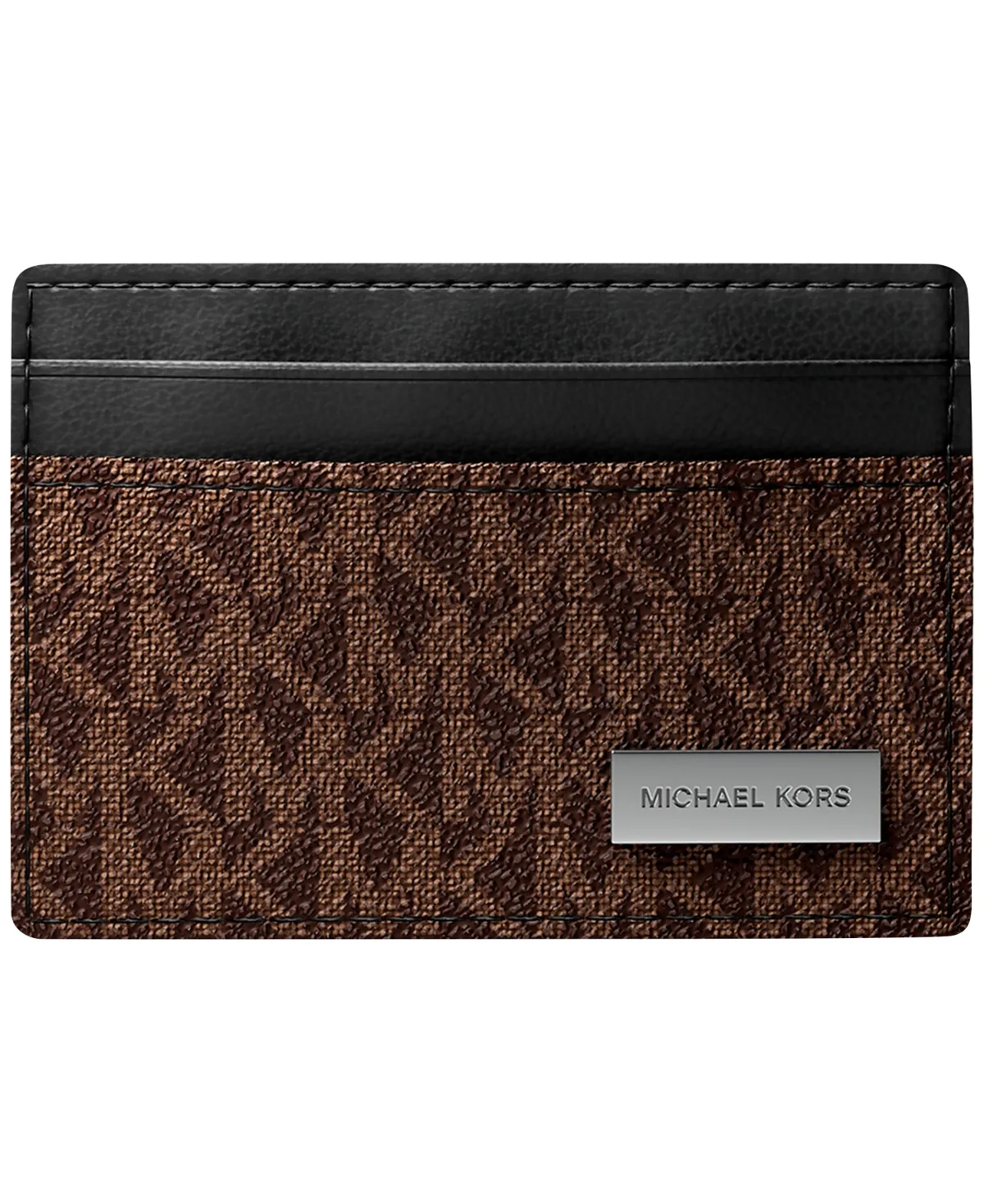 Hudson Id Slot Signature Logo-Print Card Case