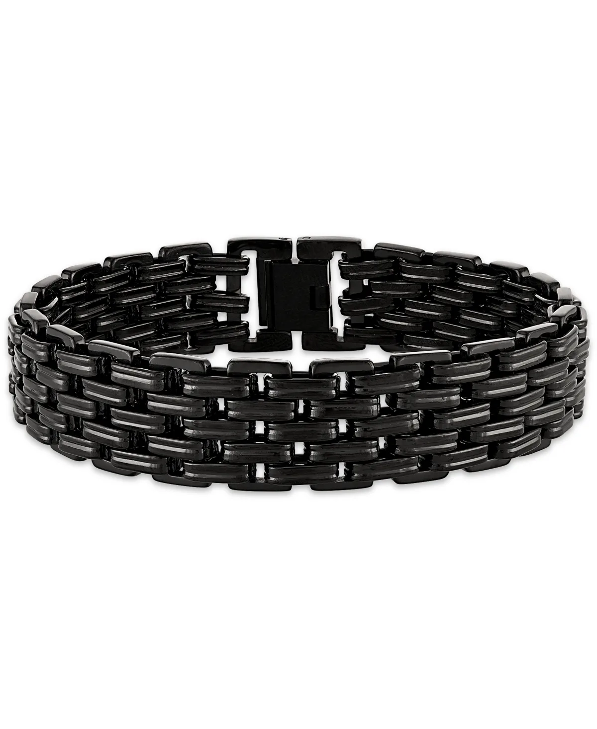 IP-Plated Stainless Steel Chain Bracelet by Esquire Mens Jewelry