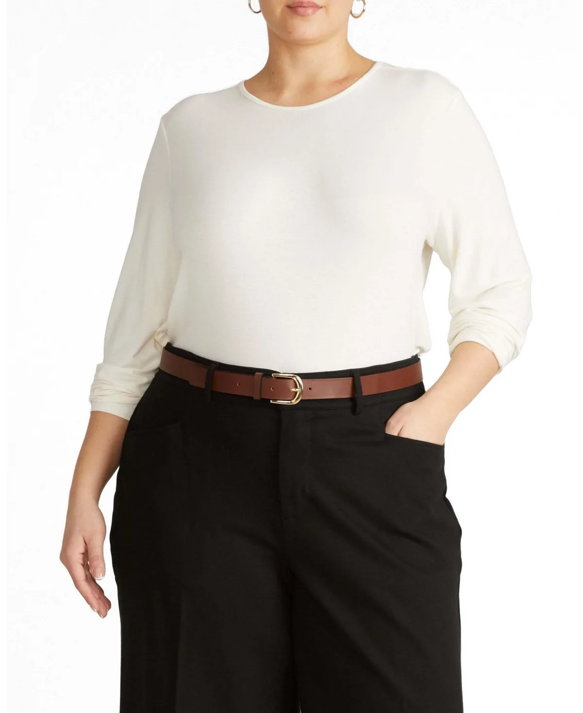 Joan Liquid Jersey Long Sleeve Top by Universal Standard