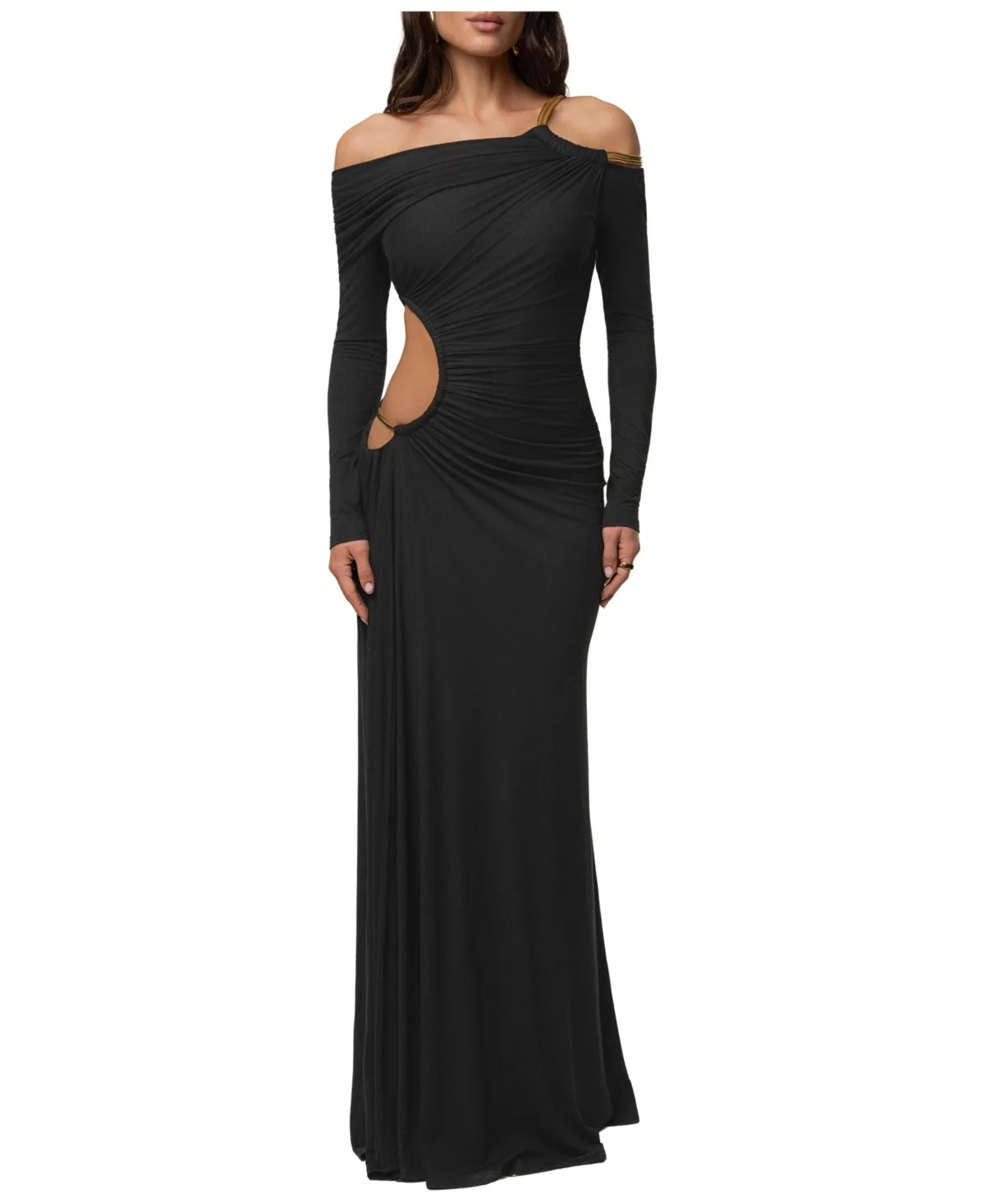 Gilded Grace Maxi Dress by Jluxlabel