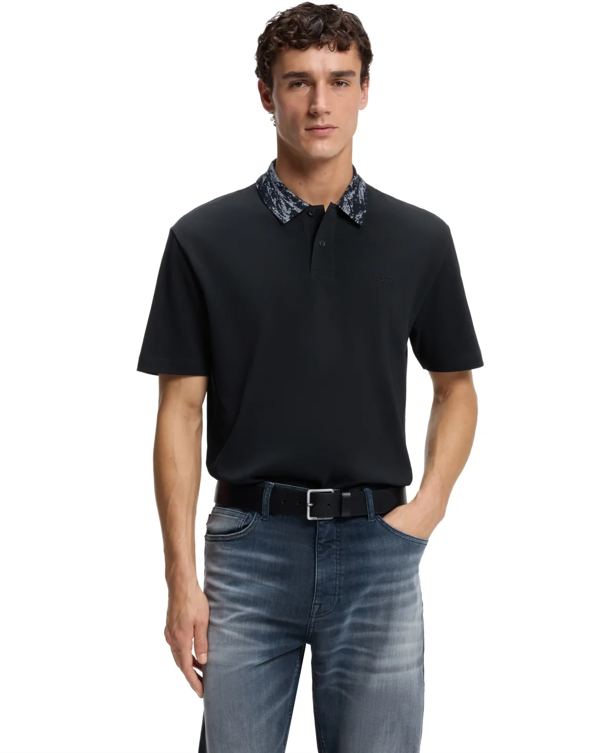 Boss by Hugo Boss Cotton-Pique Regular-Fit Polo Shirt by Hugo Boss