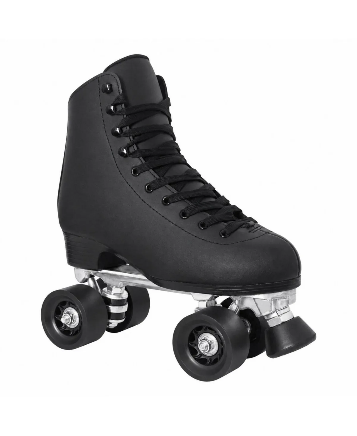 Quad Roller Skates Aluminum Frame High Top Pu Wheels Adjustable Brake by Magicorange