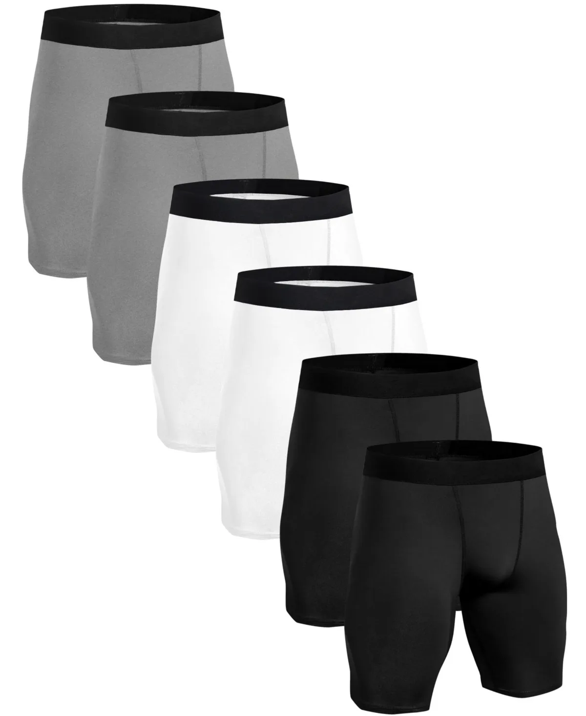 Compression Shorts Moisture Wicking Athletic Workout Running Spandex by Peneyon