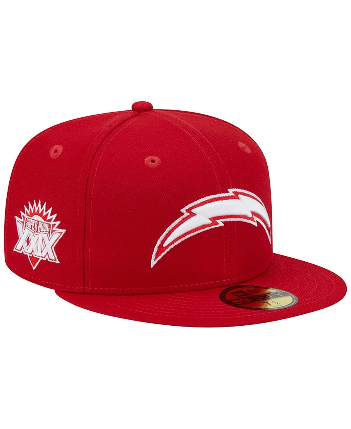 Los Angeles Chargers Super Bowl Xxix Main Patch 59FIFTY Fitted Hat by New Era