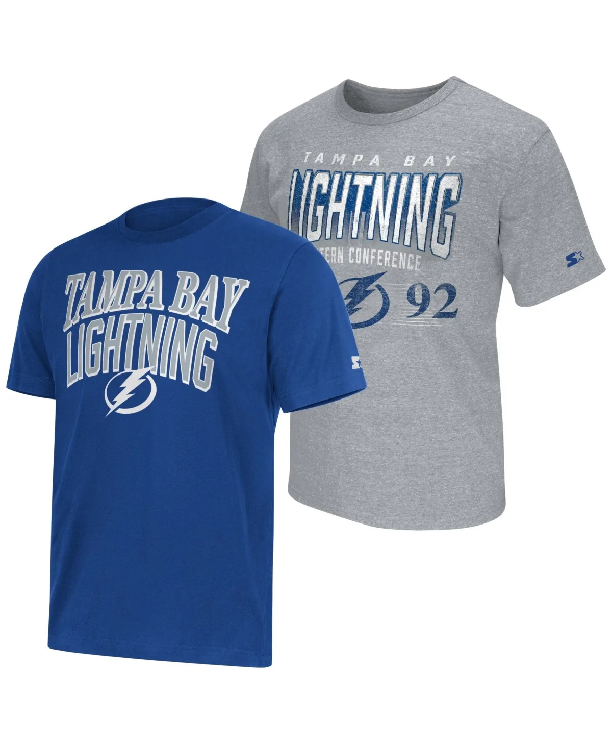 Tampa Bay Lightning Vintage-Graphic Cotton-Blend T-Shirt, 2-Piece Set by Starter
