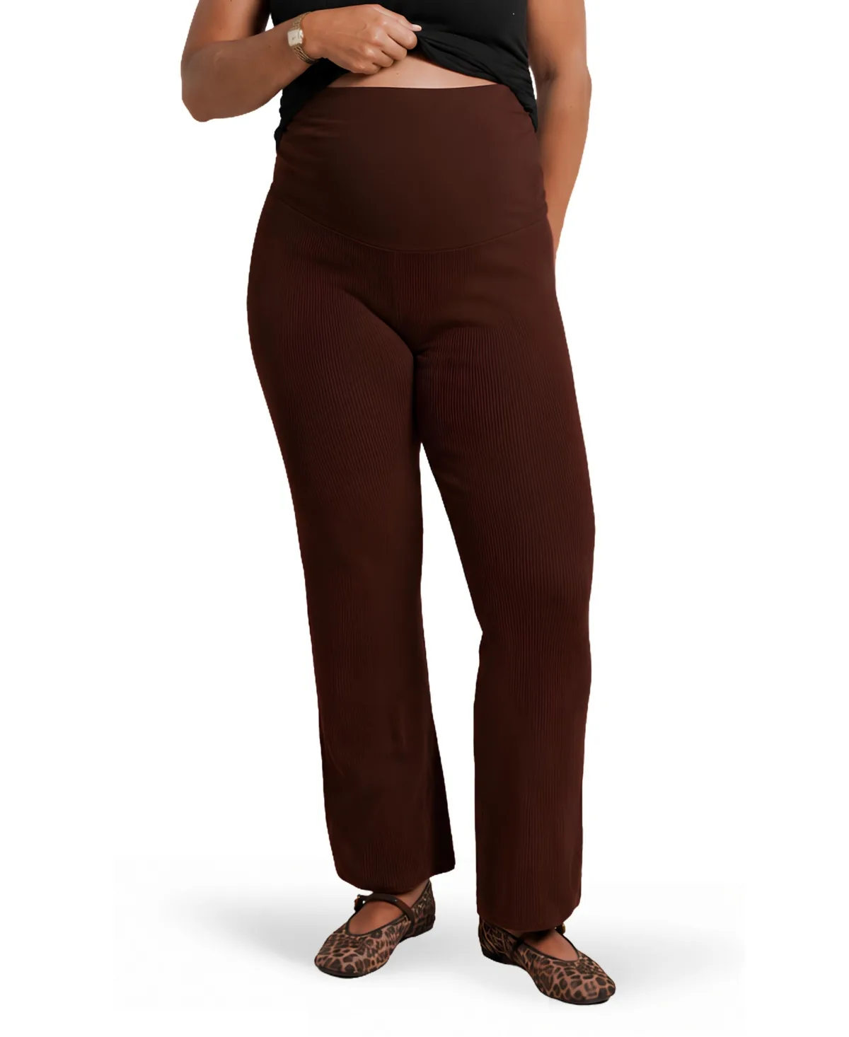 Georgina Knit Pants by Nom Maternity