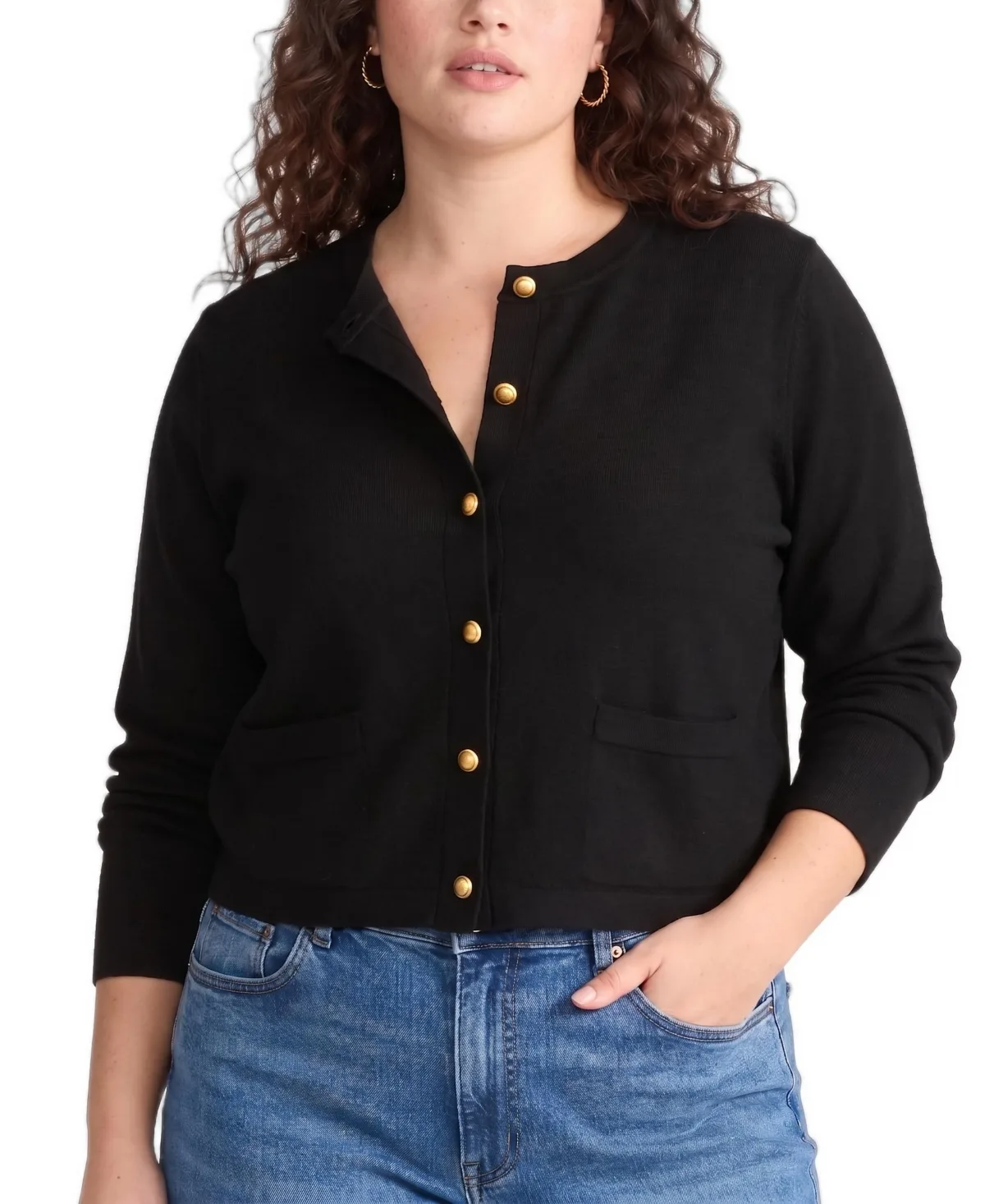Gabrielle Button Front Cardigan by Universal Standard