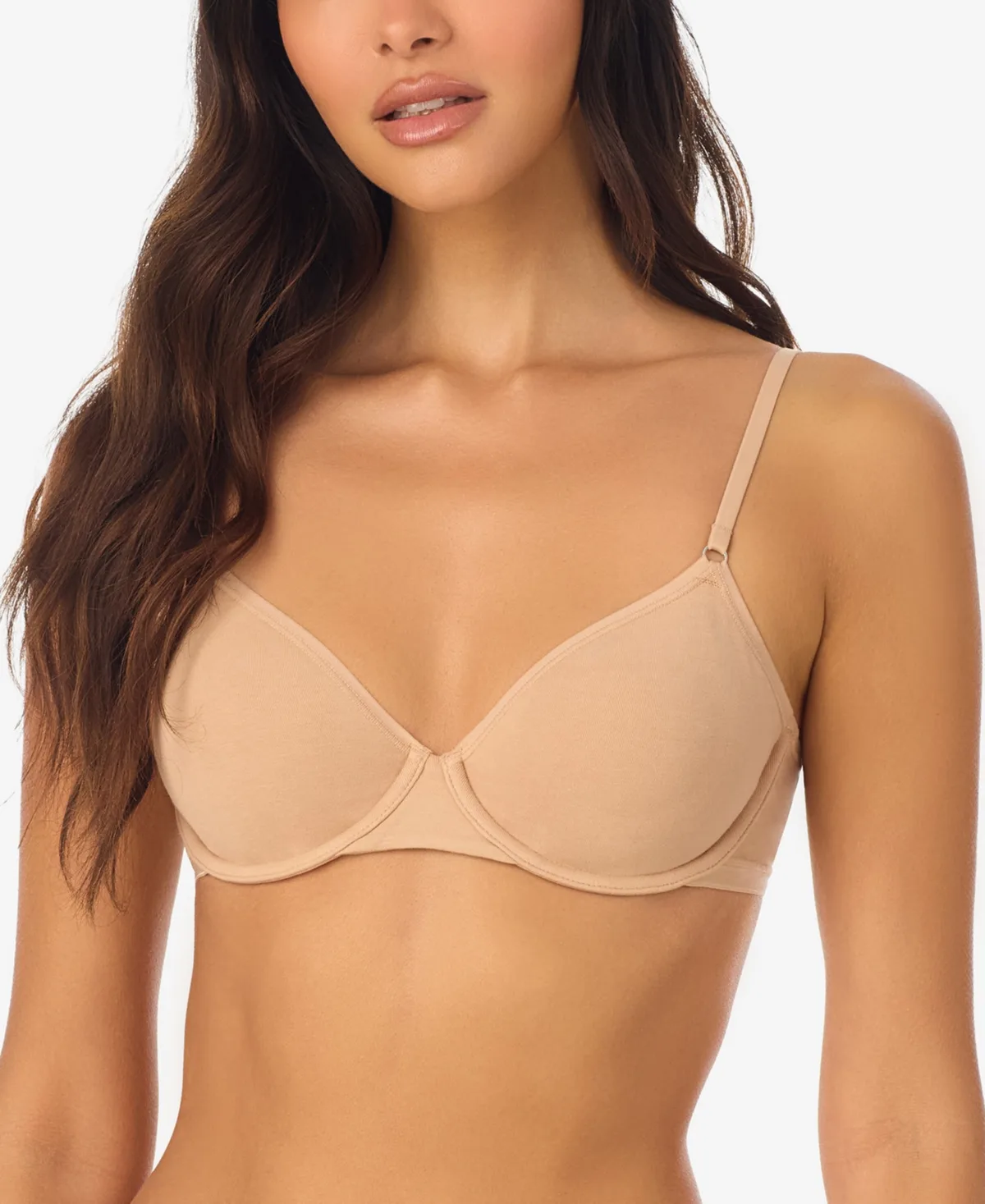 Cabana Unlined Underwire Cotton-Blend Bra by On Gossamer