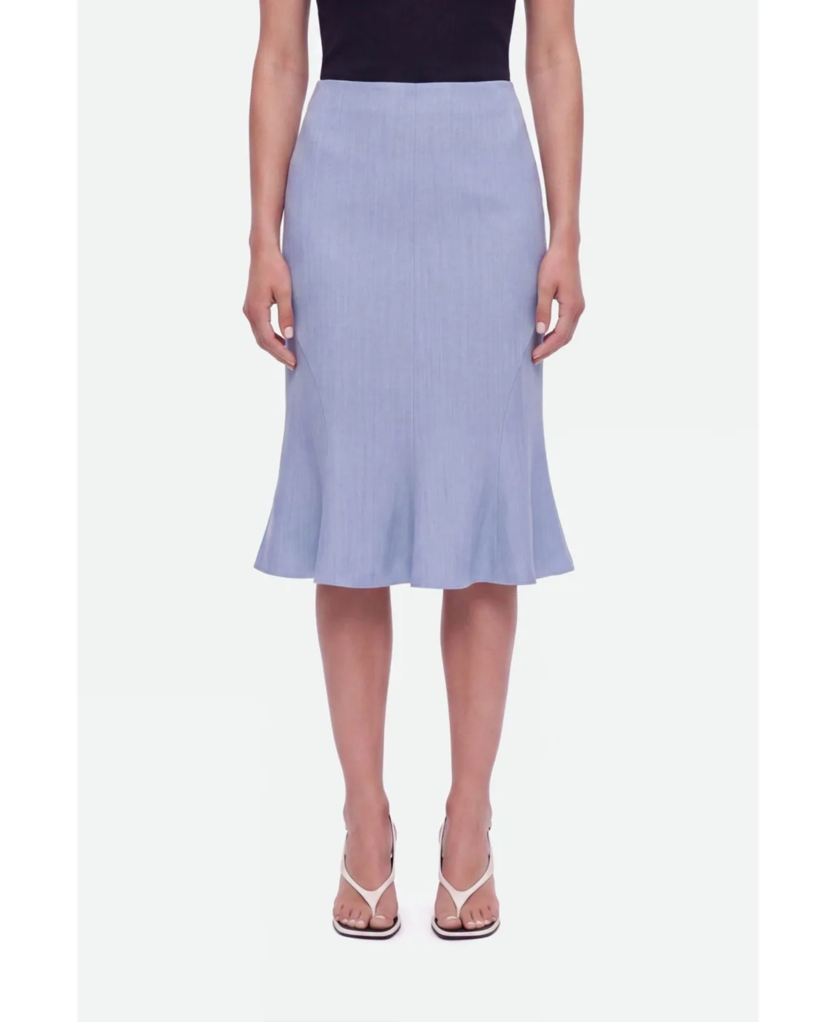 Fishtail Midi Slim-Fit Skirt by Nocturne