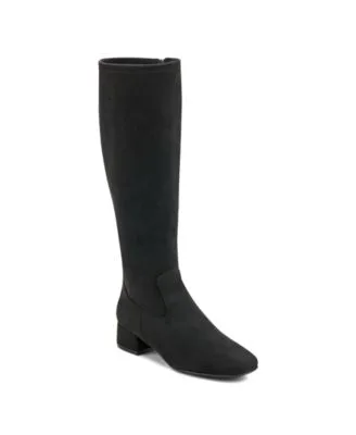 Danilyn Tall Block Heel Dress Boots Regular Wide Calf Extra Wide Calf by Easy Spirit