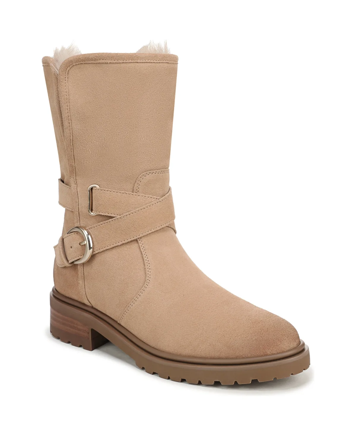 Sophi Zipper Booties - Suede by Sam Edelman