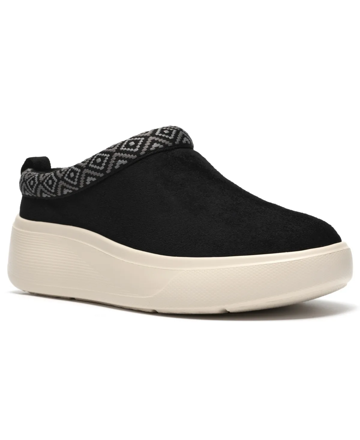 Solevana Vibe Cloud Stepper Platform Round-Toe Booties - Textile by Clarks