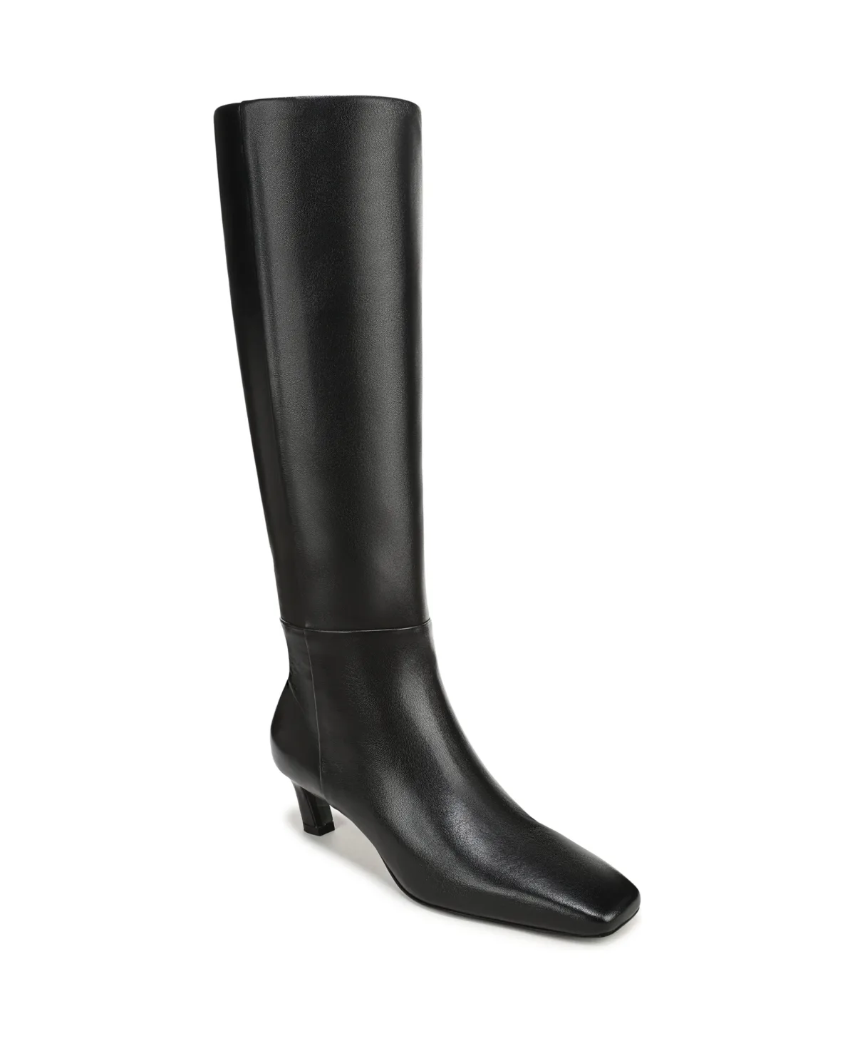 Perla Wide-Calf Square Toe Knee-High Boots - Leather by Sam Edelman