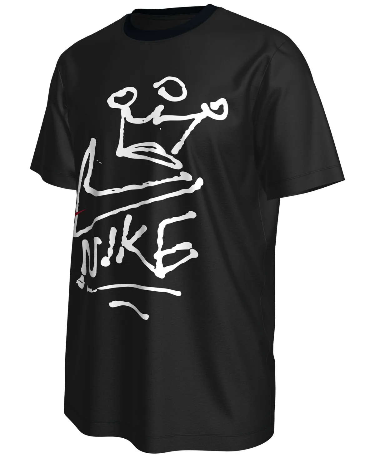 Crown Graffiti-Style Graphic Classic Fit T-Shirt by Nike