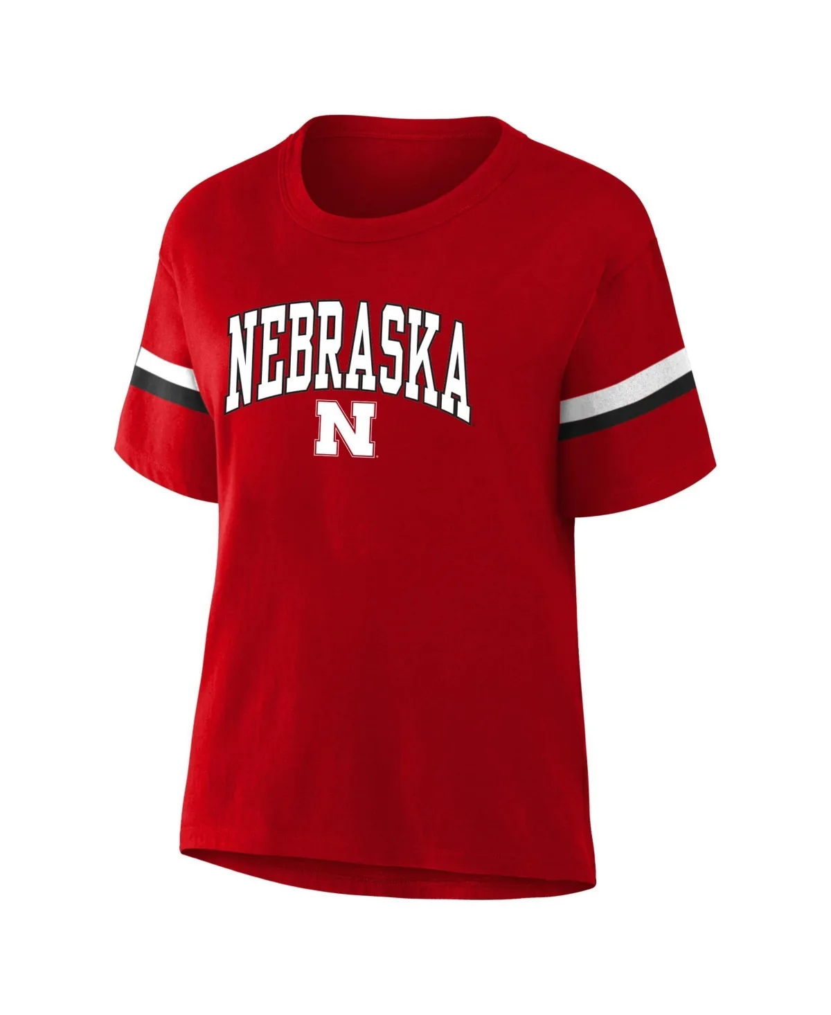 Nebraska Huskers Stripe T-Shirt by Profile
