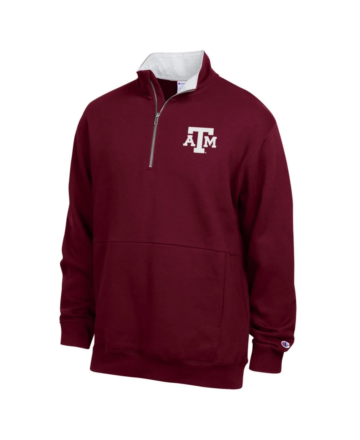 Texas A&M Aggies Fleece Quarter-Zip Pullover by Champion