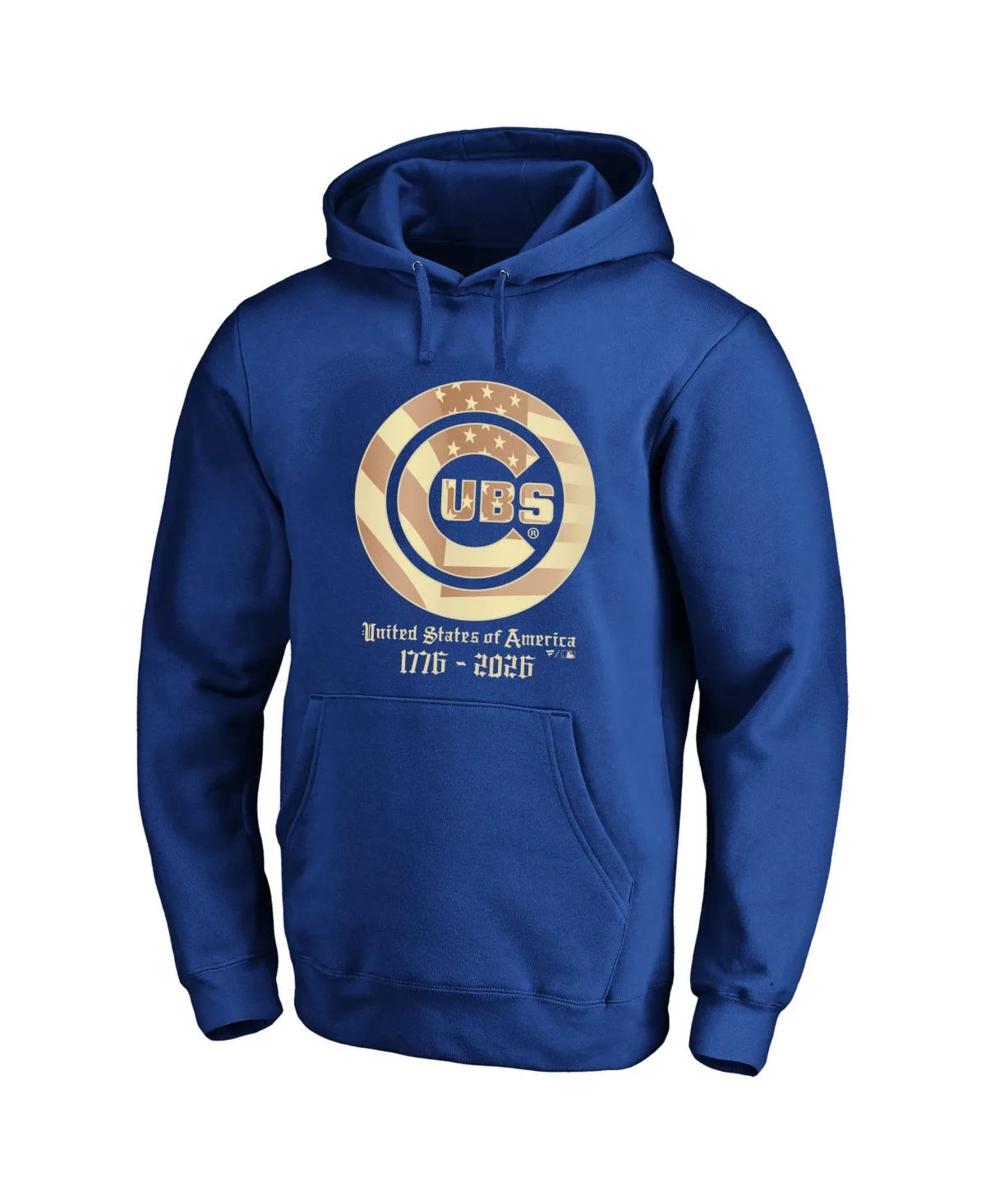 Chicago Cubs Usa 1776-2026 Hoodie by Fanatics