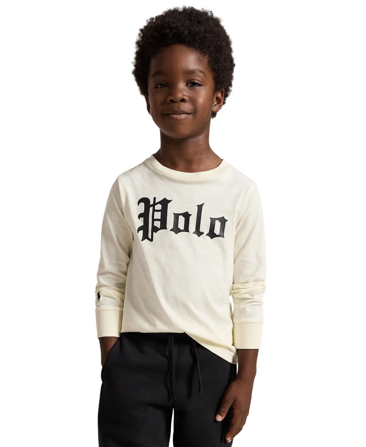 Long-Sleeve Logo T-Shirt by Polo Ralph Lauren