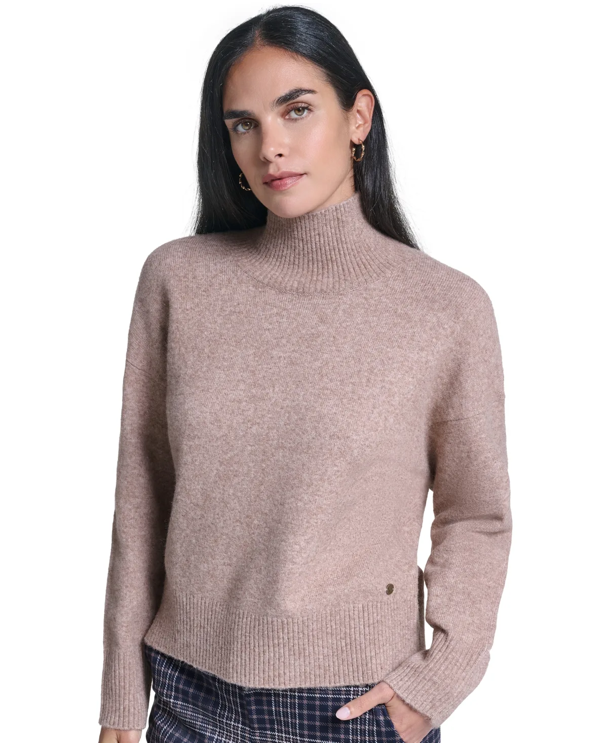 Funnel-Neck Long-Sleeve Sweater by Nautica