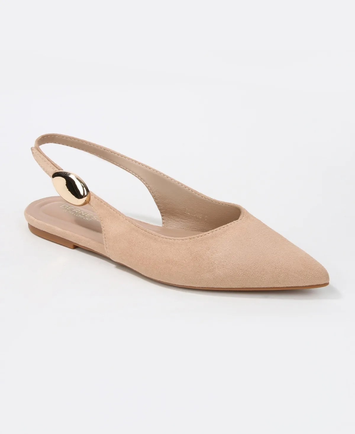 Reed Faux Suede Slingback Flats by Berness