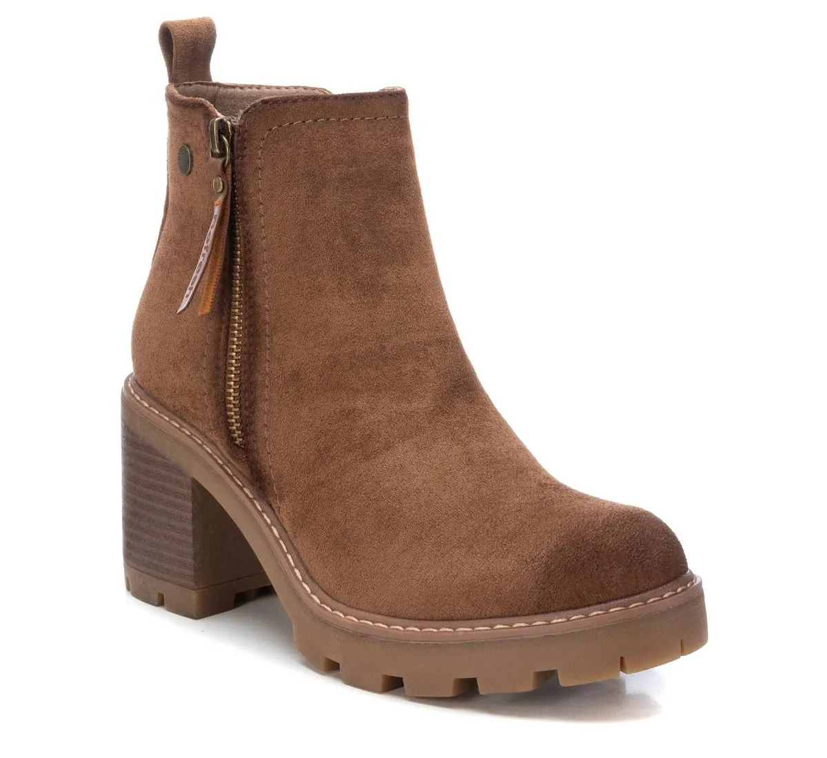 Suede Ankle Booties Refresh Collection by Xti by Xti