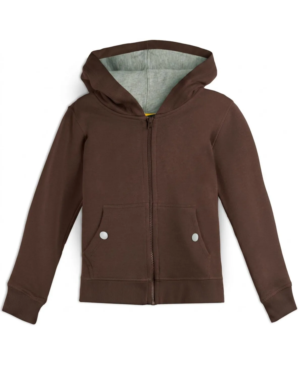 Fair Trade Cotton Zip-Up Pocket Hoodie by Mightly