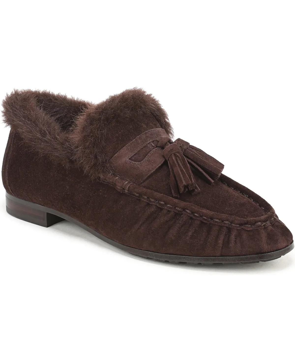 Lana Fur Tassel Slip-On Loafers by Sam Edelman