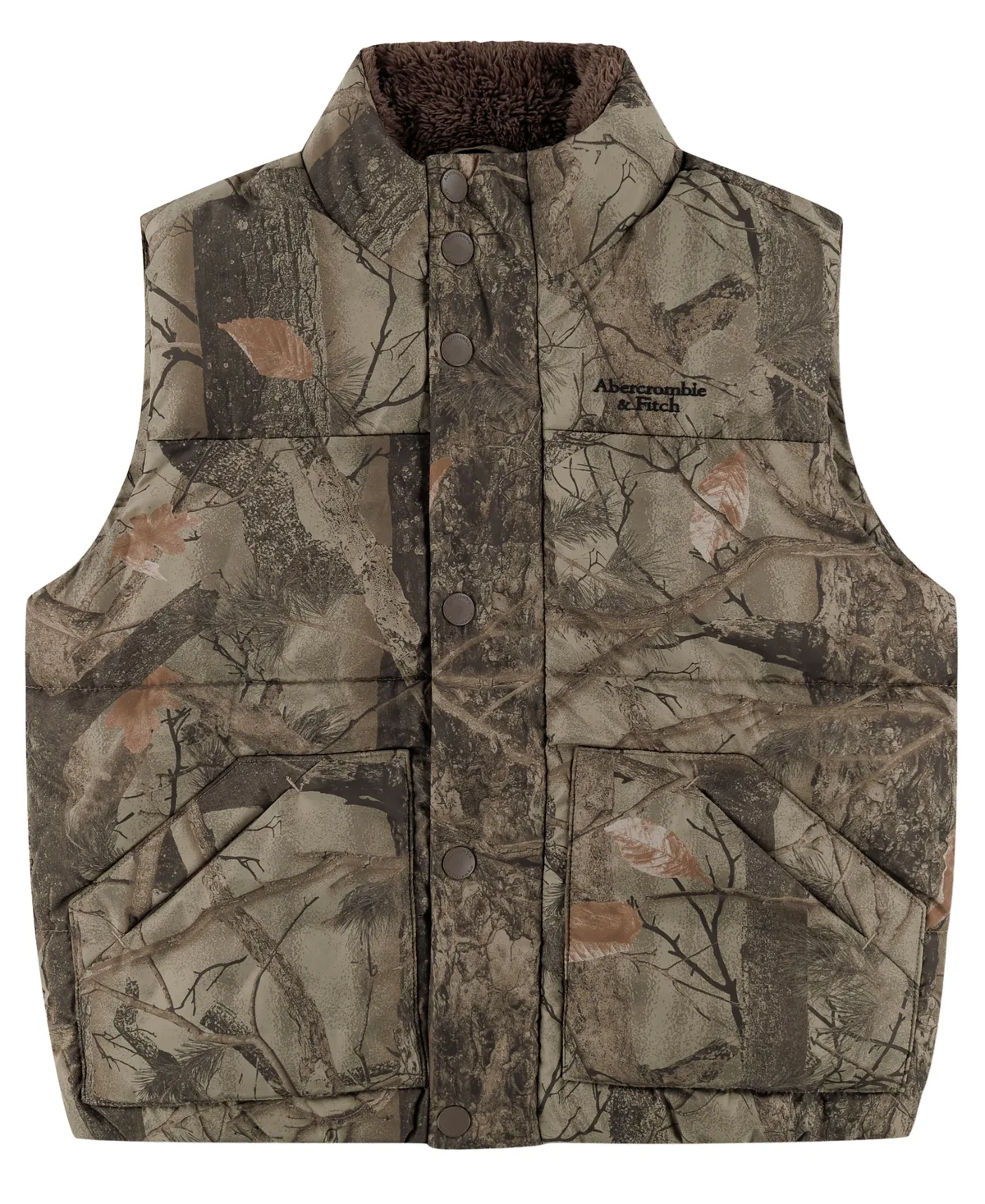 Midweight Puffer Vest by Abercrombie Kids