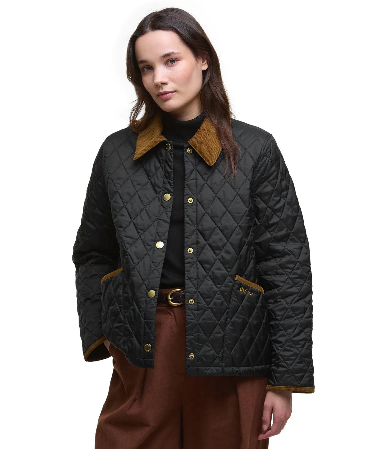 Cropped Liddesdale Jacket by Barbour