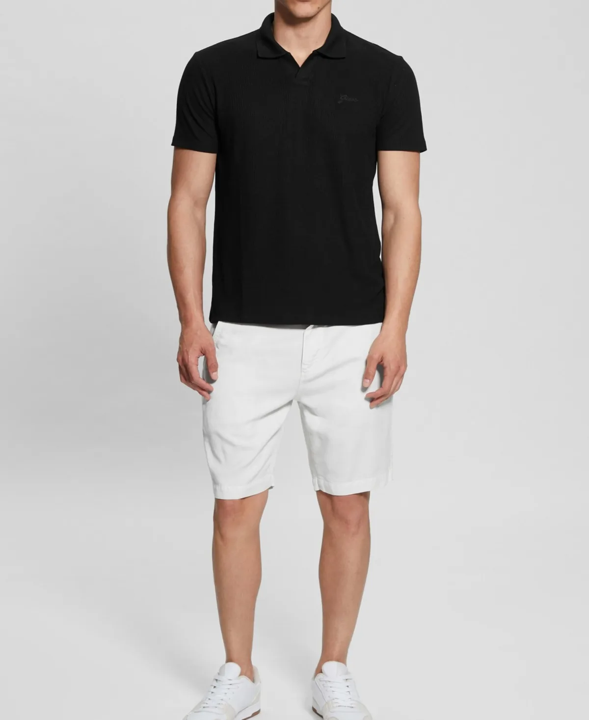 Ryker Rib Knit Polo Shirt by GUESS