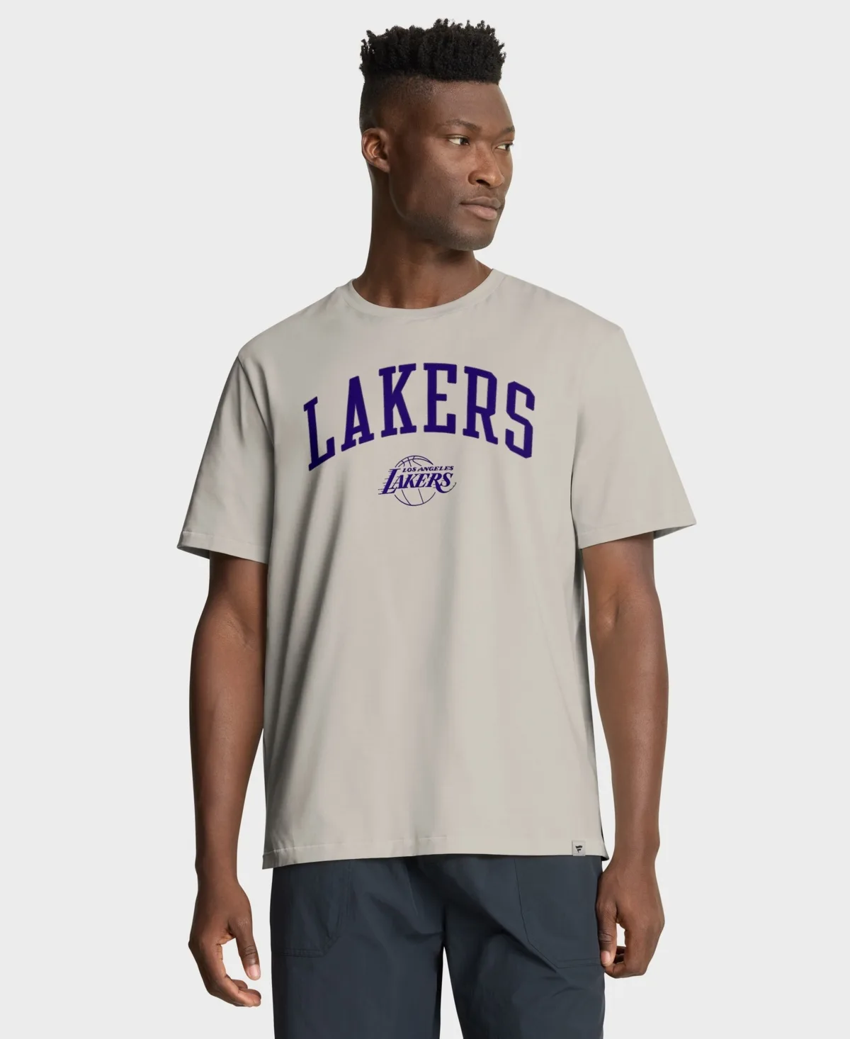 Los Angeles Lakers Crossover Crewneck T-Shirt by Fanatics