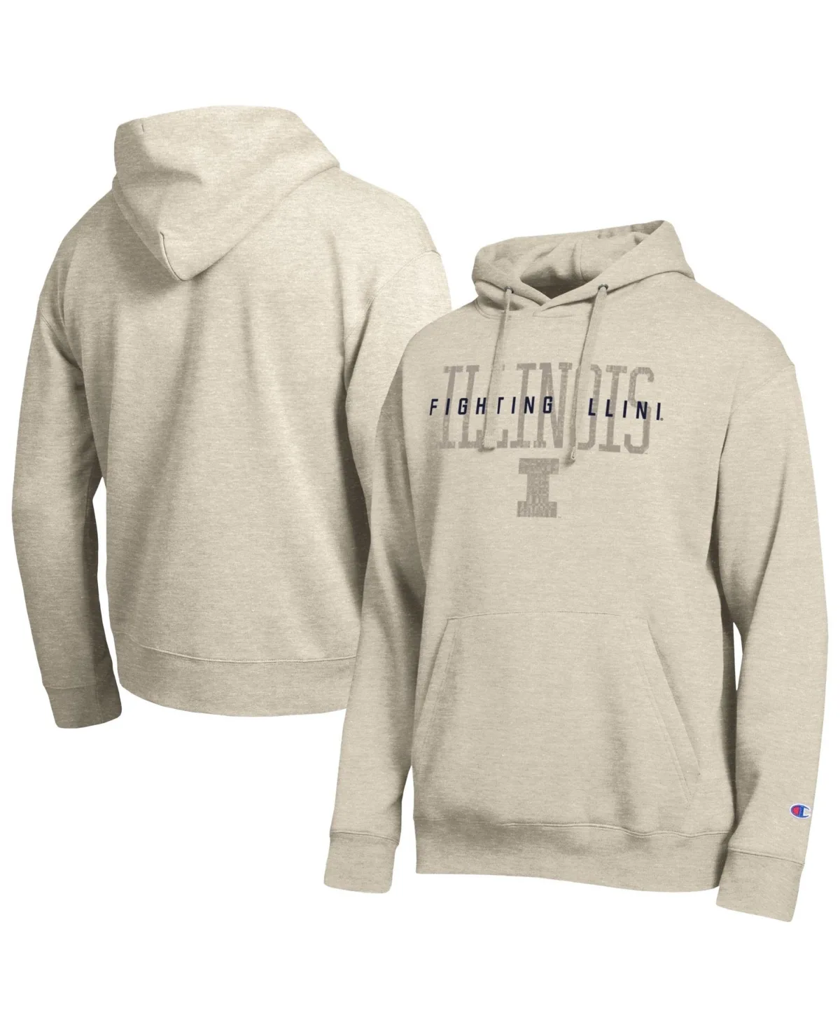 Illinois Fighting Illini All-Star Neutral Stack Hoodie by Champion