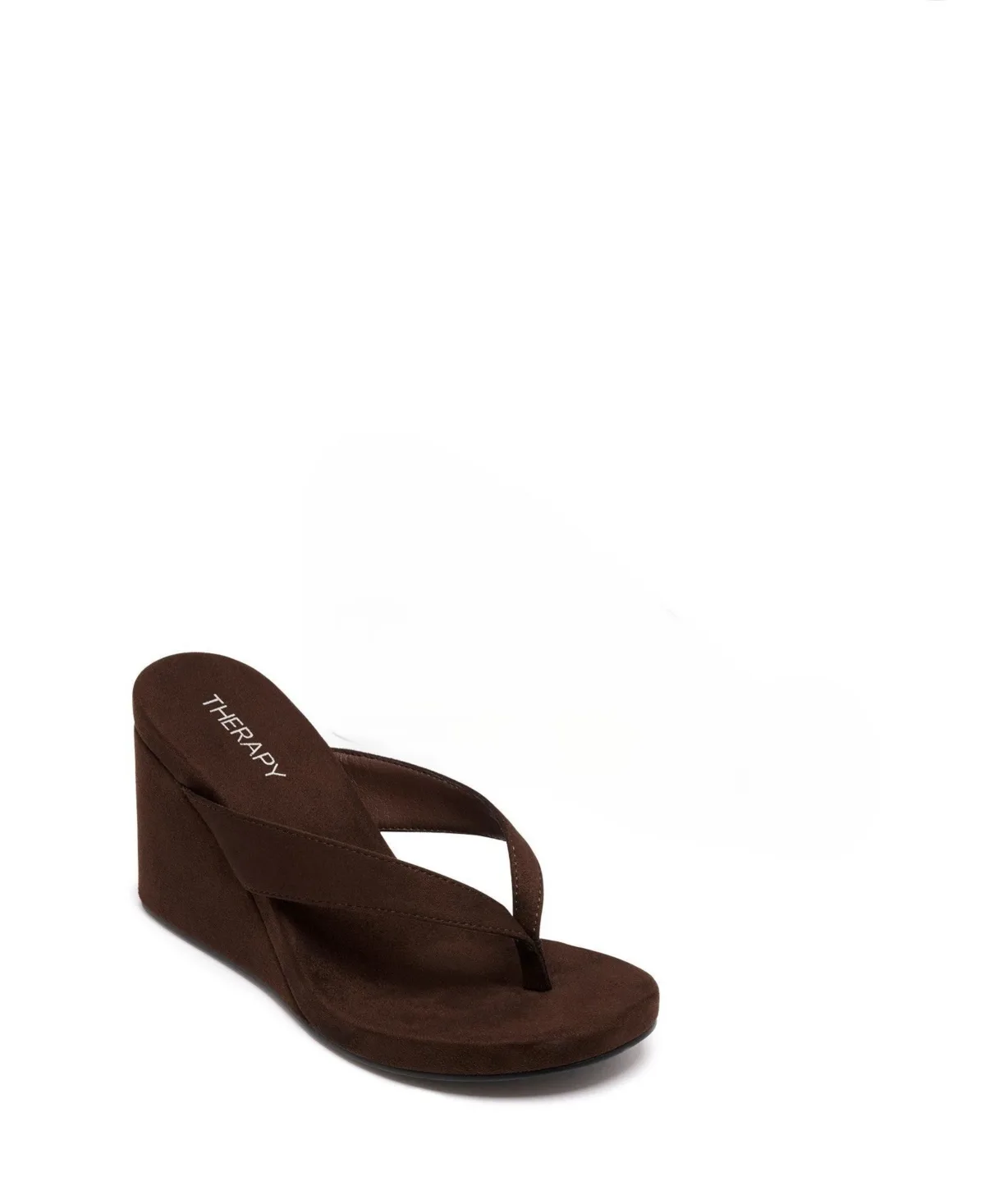 Ren Round Toe Wedge Thong Heel by Therapy Australia