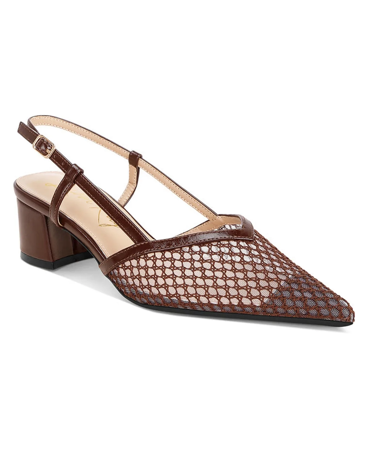 Minelli Sheer Slingback Heels