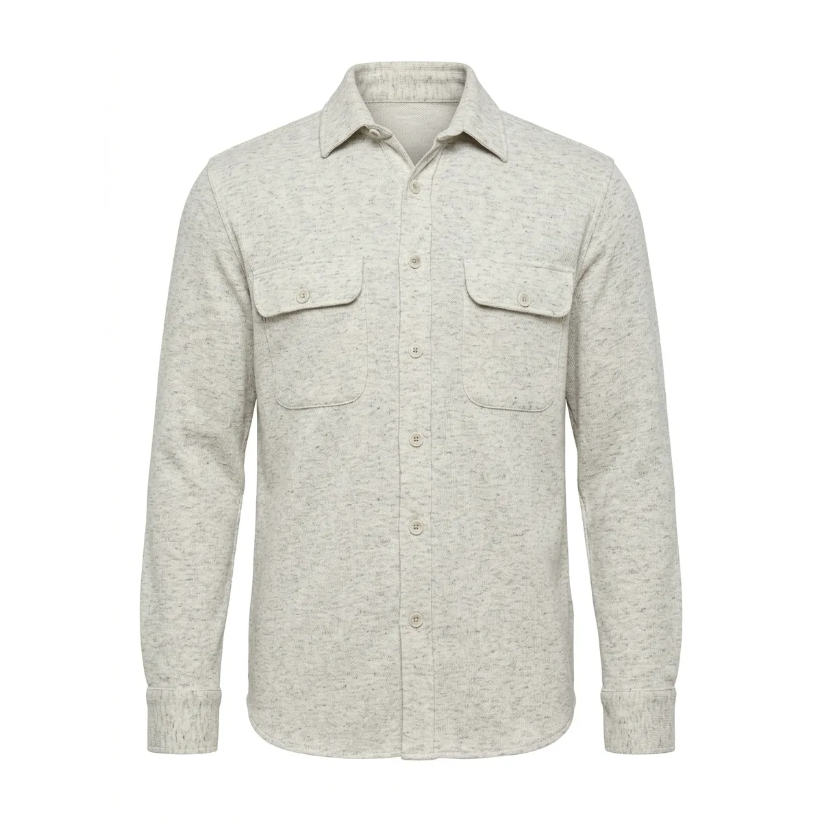 Long-Sleeve Pocket Shirt by Garnet