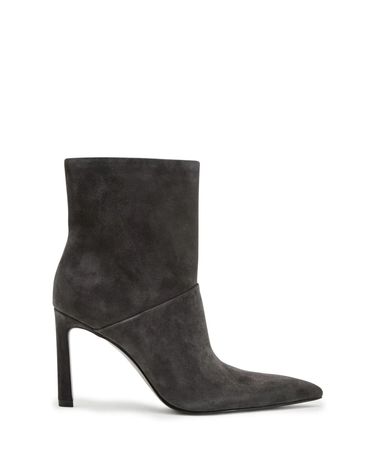 Jessica Suede Pointed-Toe High-Heel Booties by Reiss
