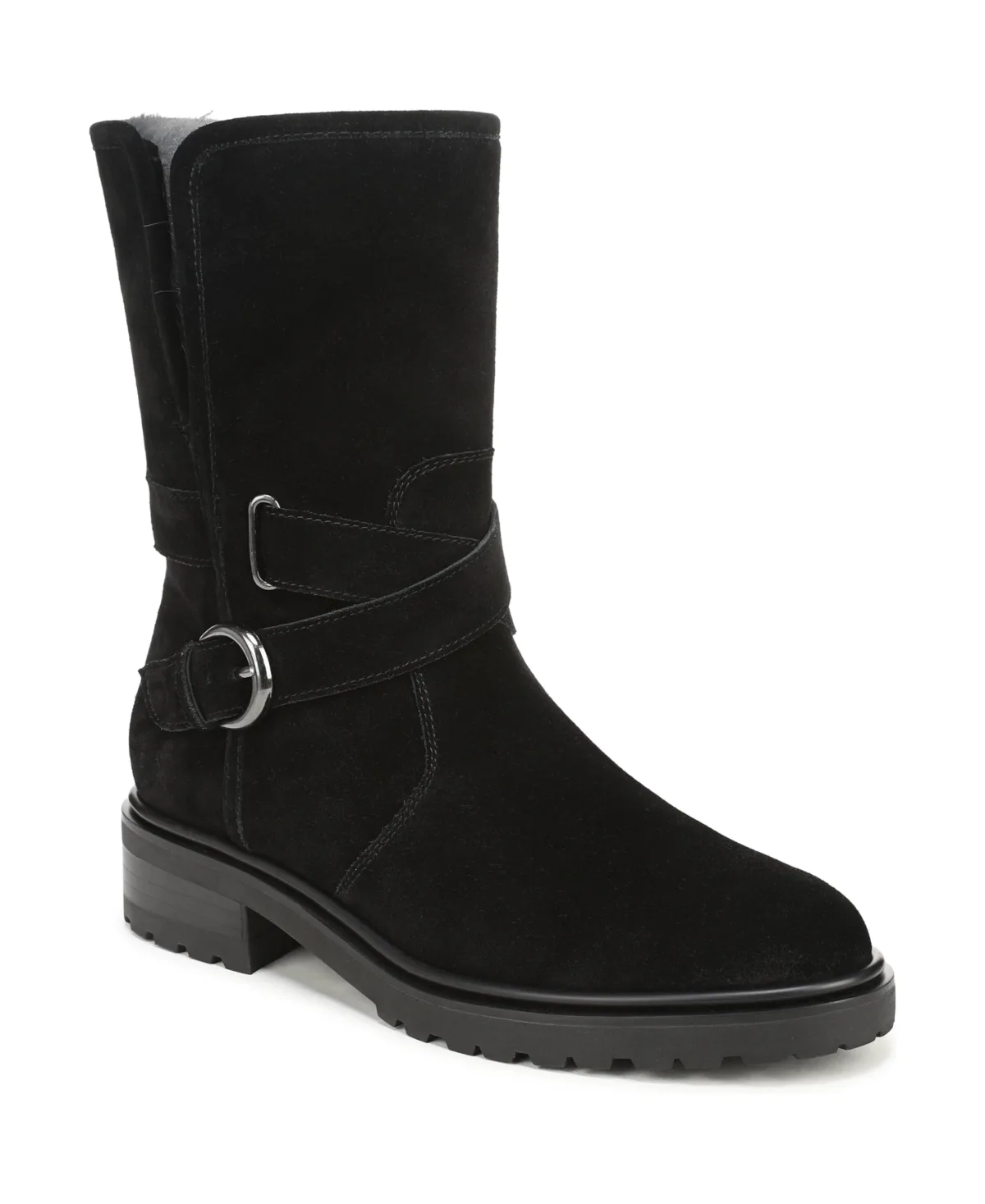 Sophi Zipper Booties - Suede