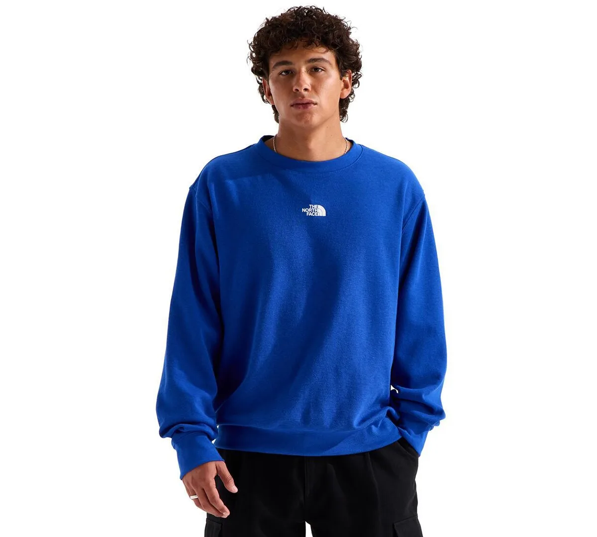 Double-Knit Crew Dropped-Shoulder Regular-Fit Sweatshirt by The North Face