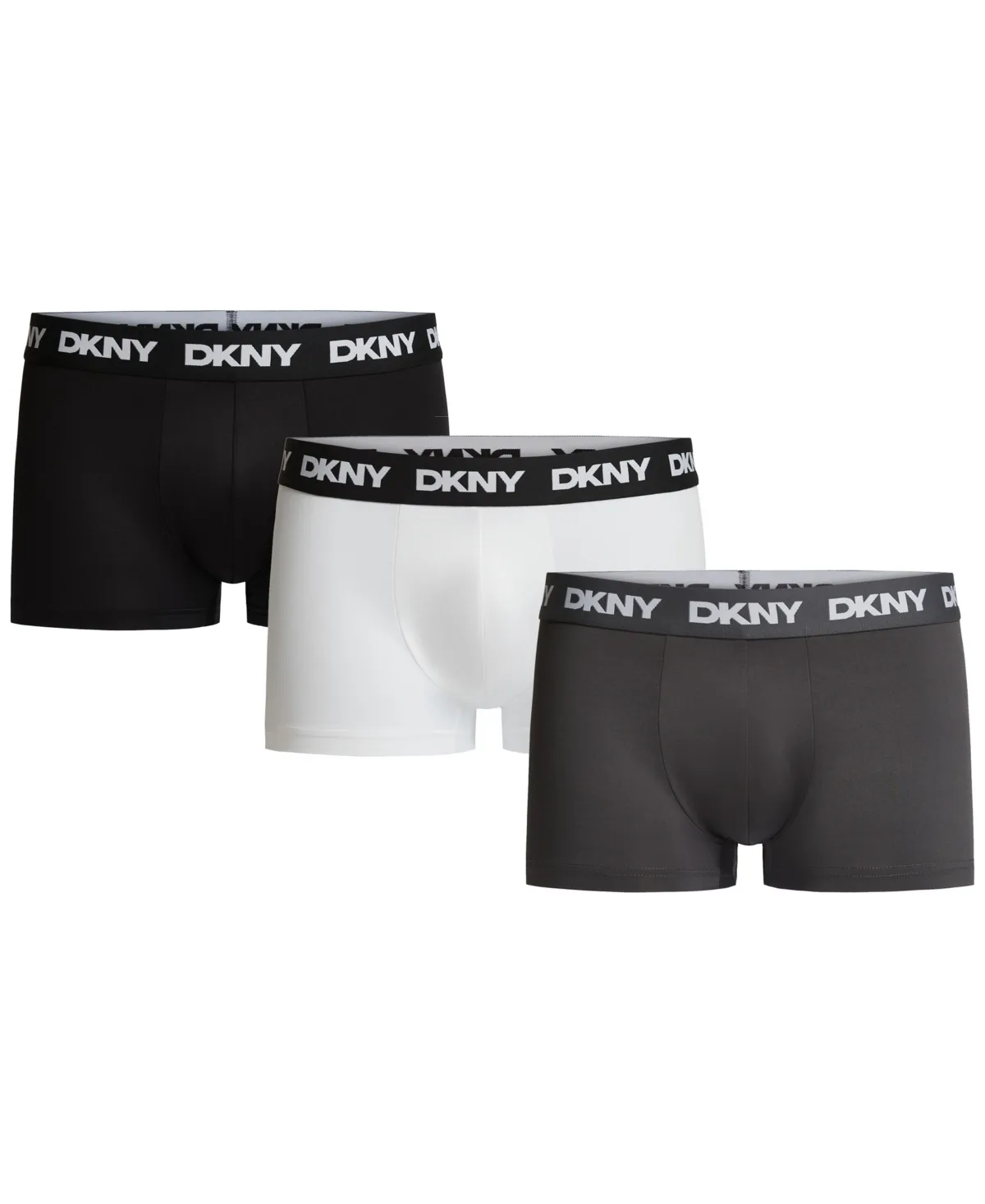 Flex Microfiber Trunk Briefs, 3-Pack by DKNY