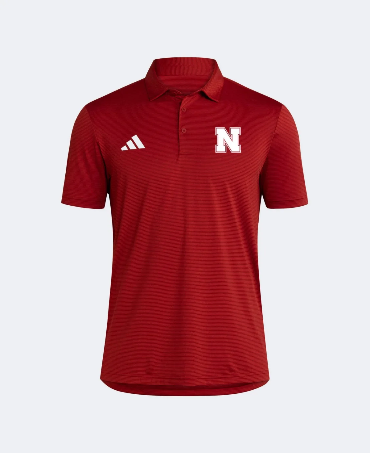 Nebraska Huskers Ultimate 365 Stripe Polo by adidas