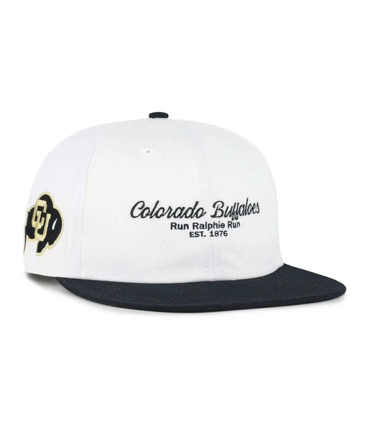 Colorado Buffaloes Script Stack Captain Adjustable Hat by 47 Brand