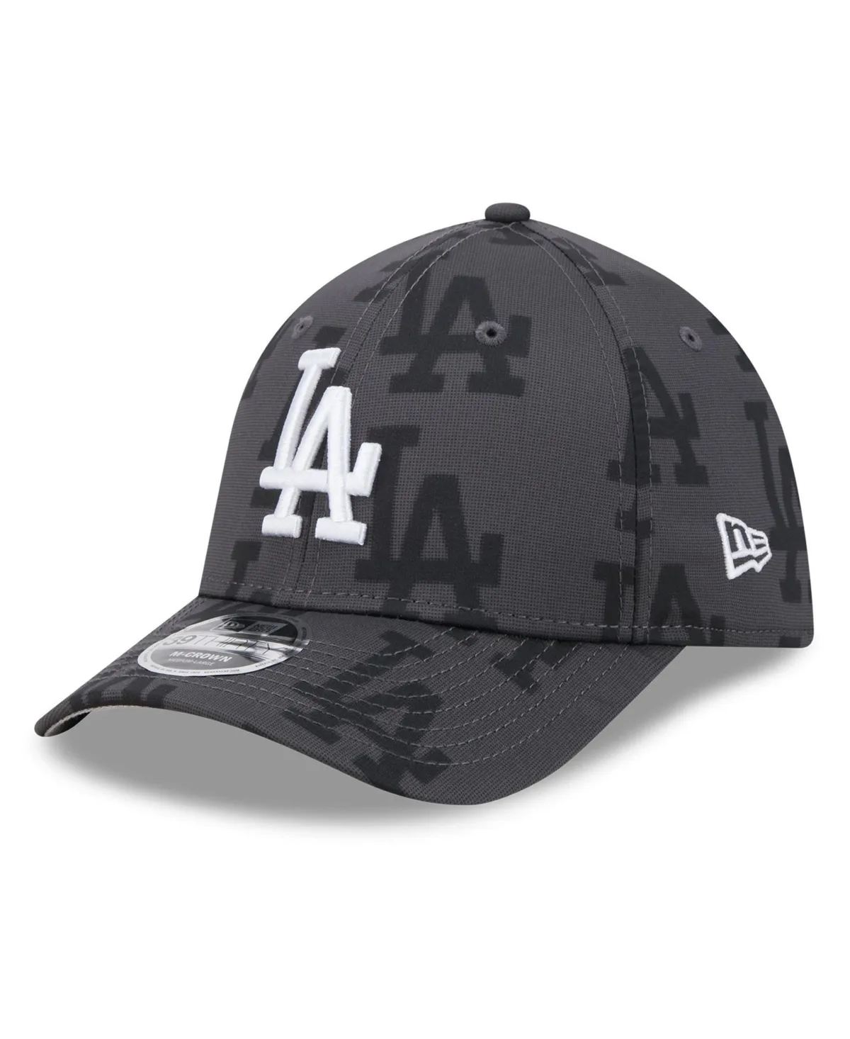 Los Angeles Dodgers 39THIRTY Halftone Stretch-Fit Baseball Cap by New Era