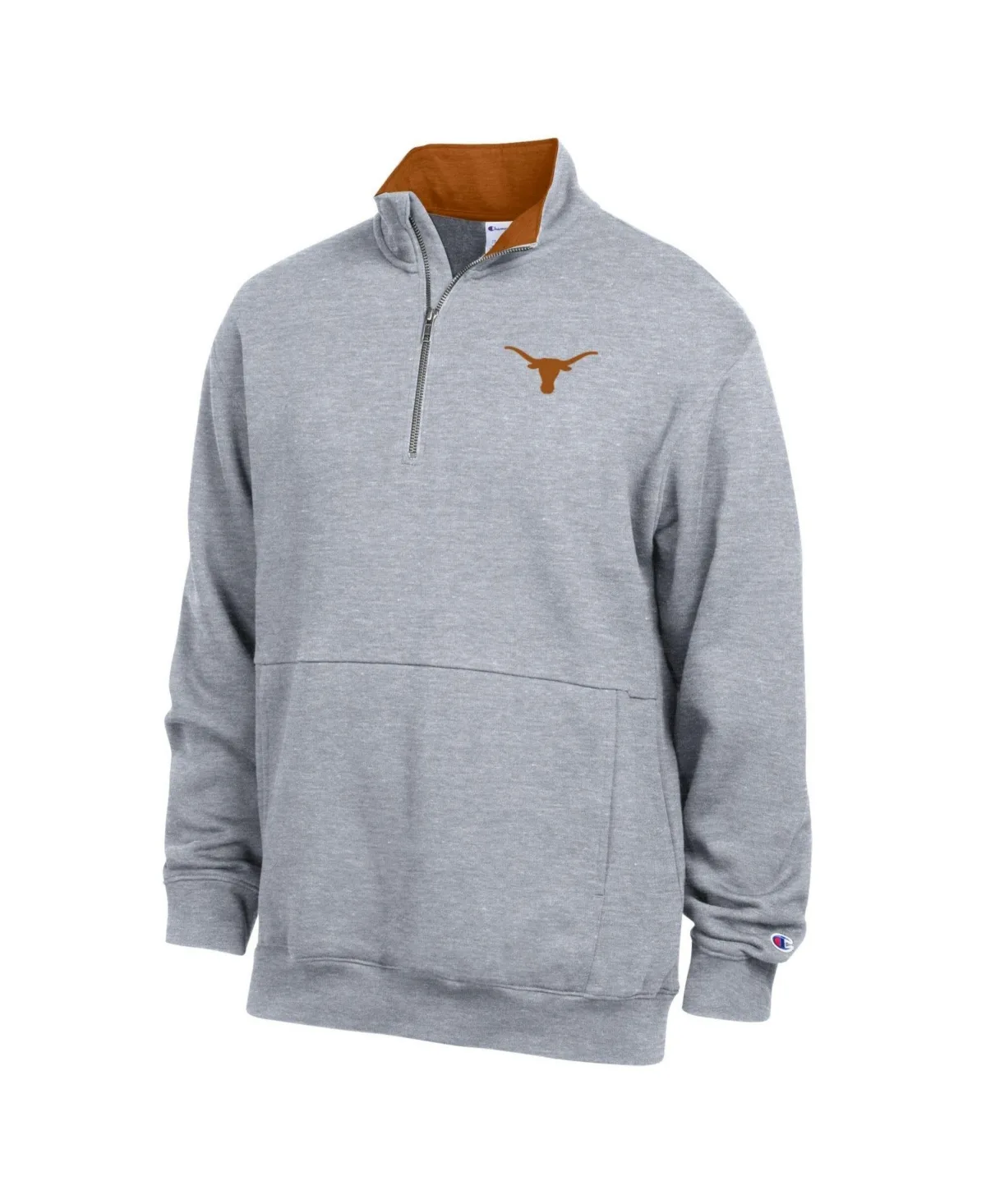 Texas Longhorns Fleece Quarter-Zip Pullover by Champion
