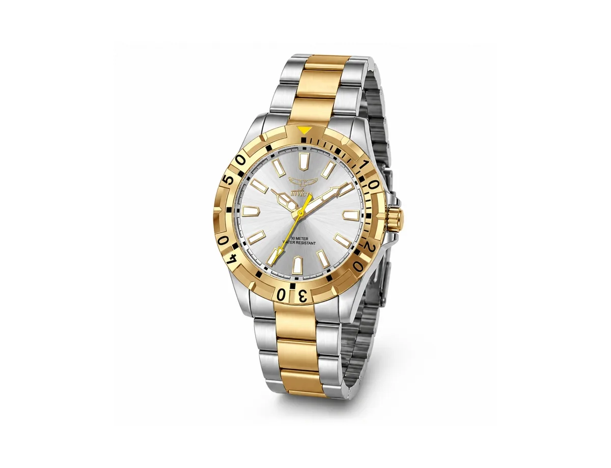 Quartz Water-Resistant Two-Tone Specialty I Watch, 42mm by Invicta