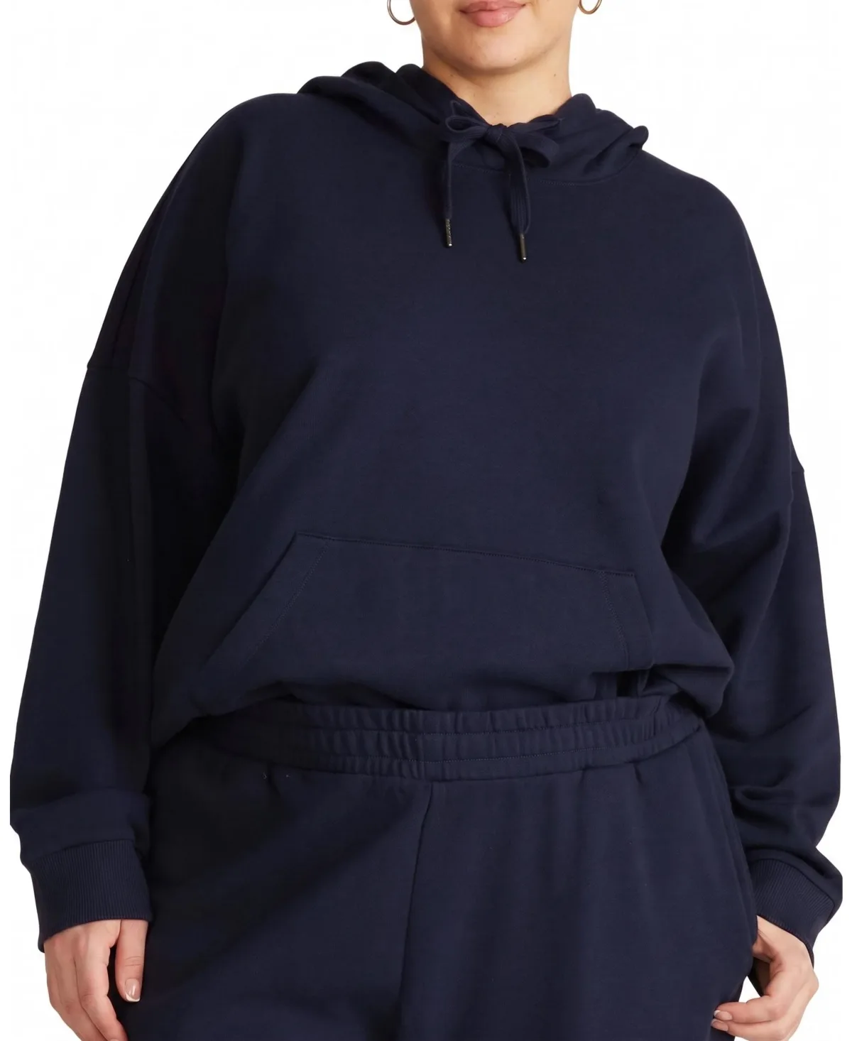 Daydream Plush Fleece-Backing Relaxed-Fit Hoodie by Universal Standard