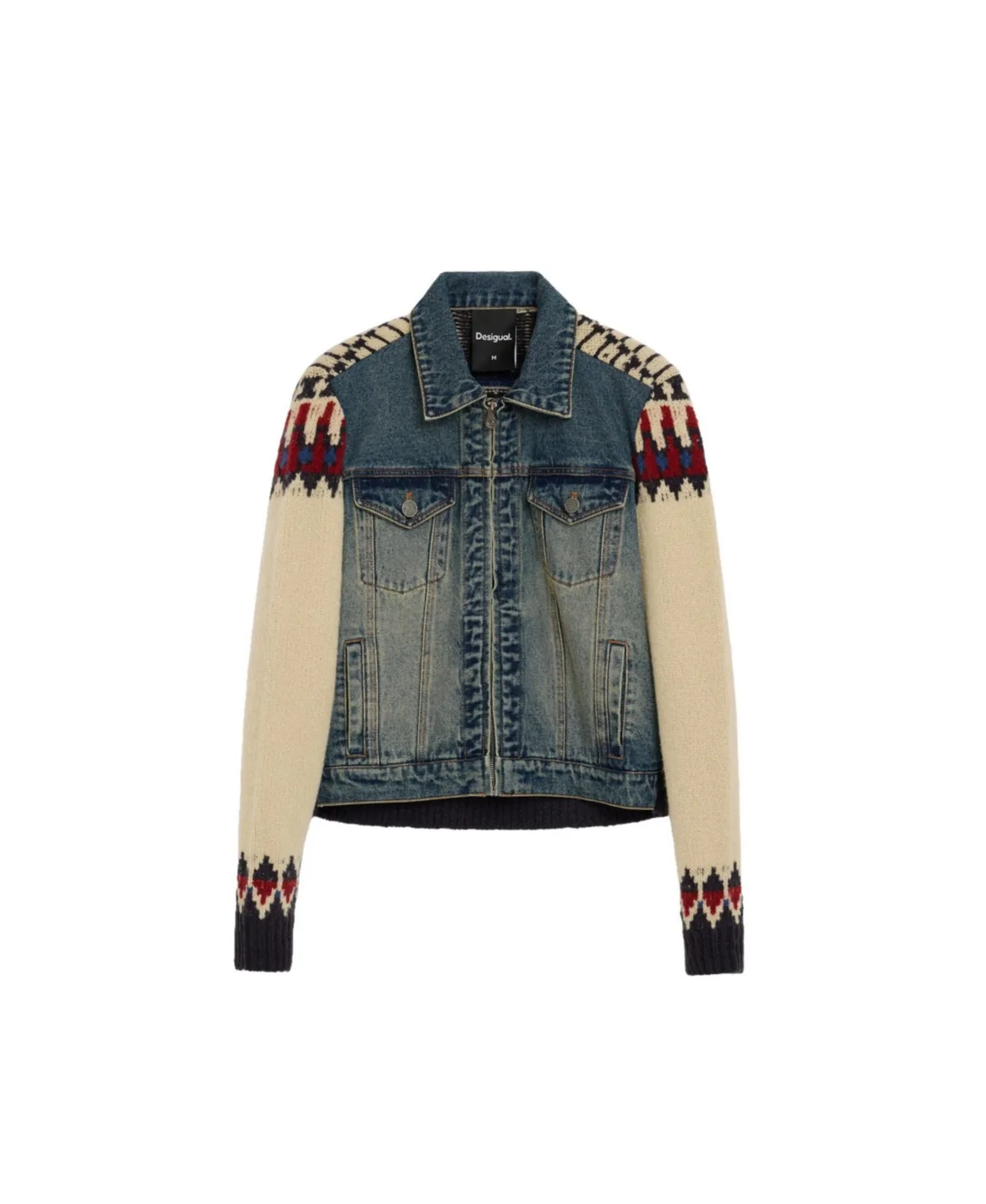 Combined Denim Jacket by Desigual