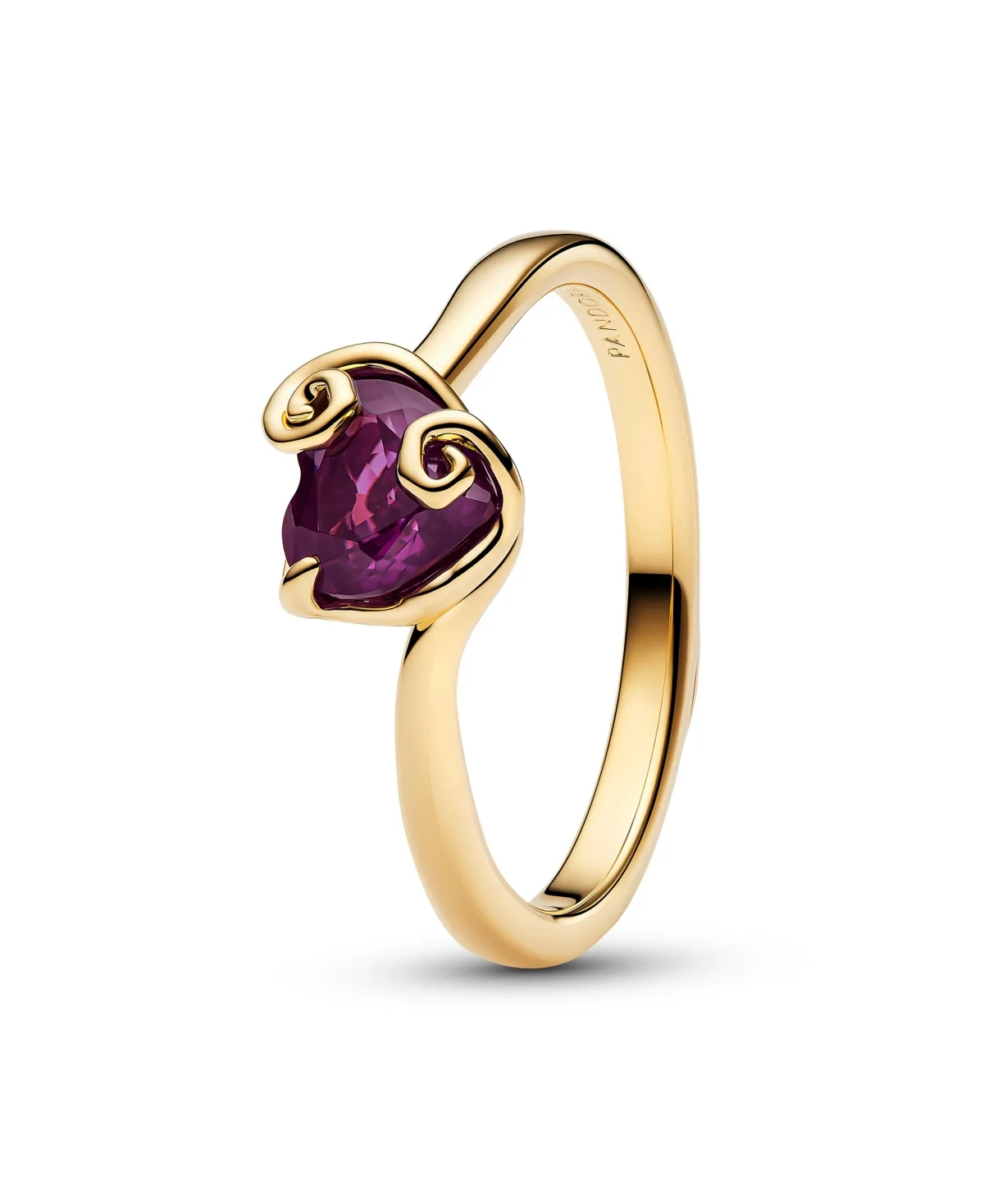 Sally Man-Made Crystal Heart Ring by Pandora