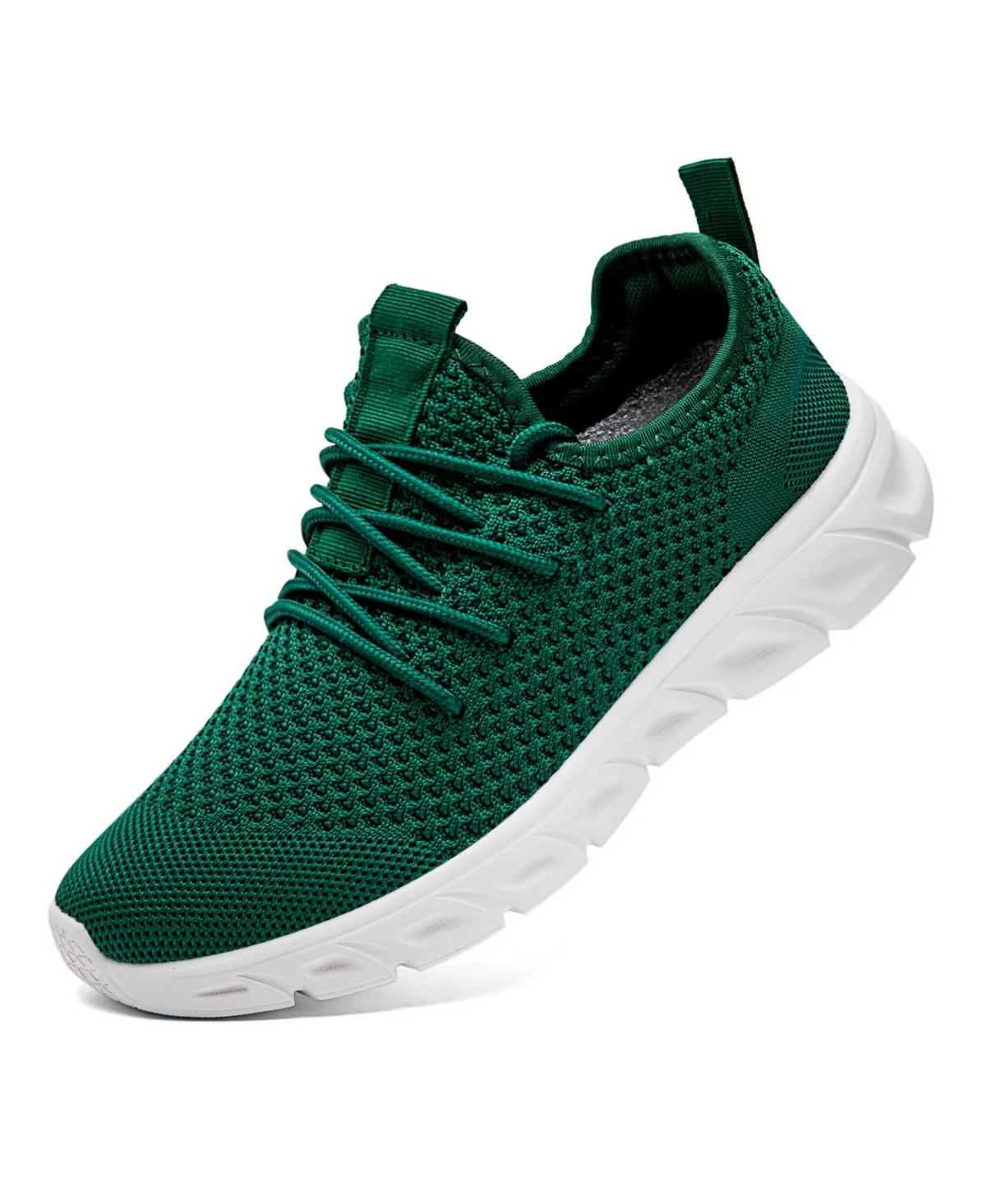 Breathable Mesh Lace Up Walking Gym Workout Sneakers by Peneyon